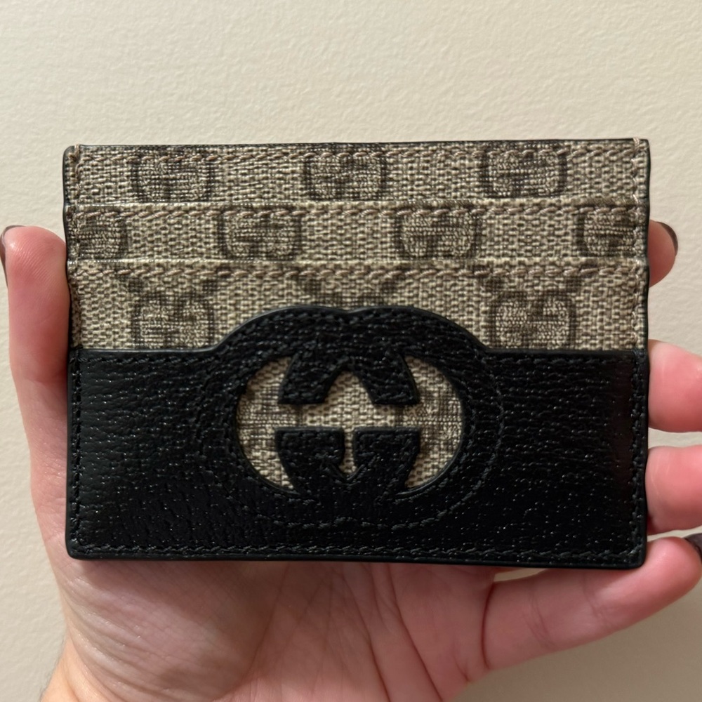 Gucci - Monogram Cardholder - BRAND NEW!